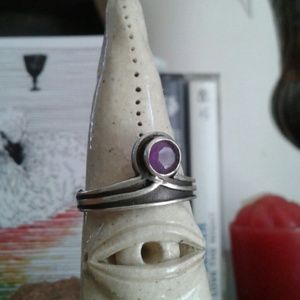 Amethyst Sterling Silver Ring